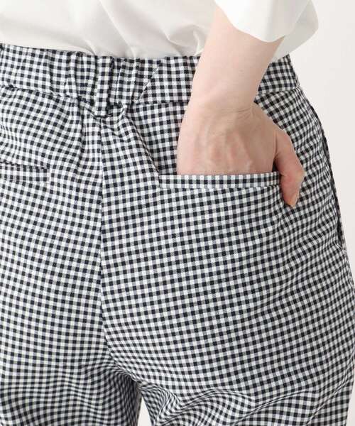 index(インデックス)の「◆透け防止テーパードパンツ【WEB限定サイズ】(その他パンツ・レディース・ブラック系1/ホワイト系/ネイビー/ライトグレー・40/42/38/36)」の9枚目の写真