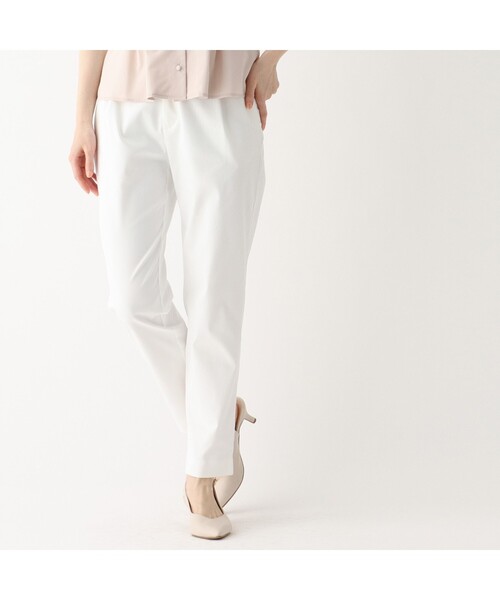 index(インデックス)の「◆透け防止テーパードパンツ【WEB限定サイズ】(その他パンツ・レディース・ブラック系1/ホワイト系/ネイビー/ライトグレー・40/42/38/36)」の20枚目の写真