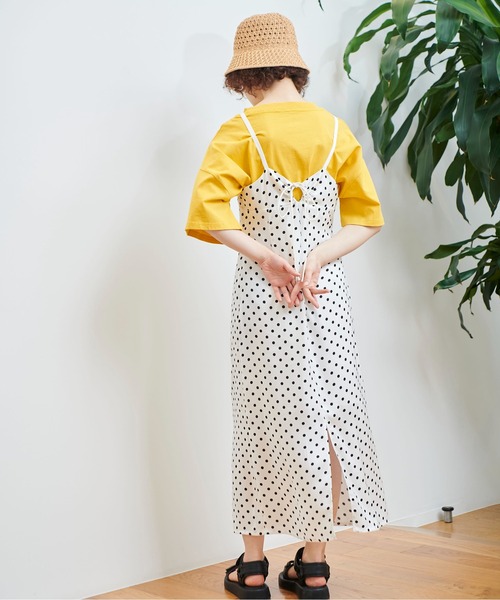 FREE'S MART（フリーズマート）の「◆ドットキャミワンピース（ワンピース・レディース・ホワイト系その他/ブラック系その他・SMALL/MEDIUM）」の14枚目の写真