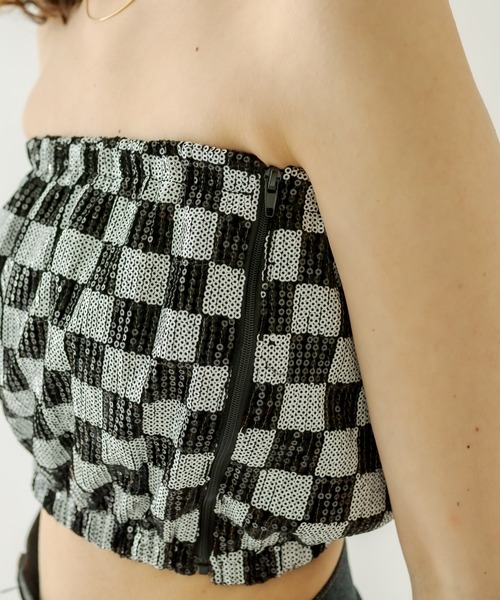 mystic（ミスティック）の「シャイニービスチェ（その他トップス・レディース・ブラック・FREE）」の12枚目の写真