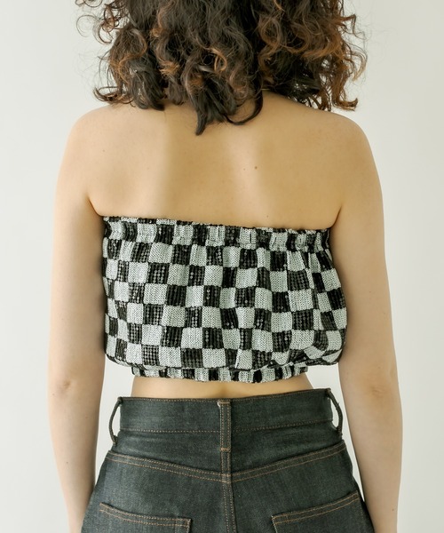 mystic（ミスティック）の「シャイニービスチェ（その他トップス・レディース・ブラック・FREE）」の5枚目の写真