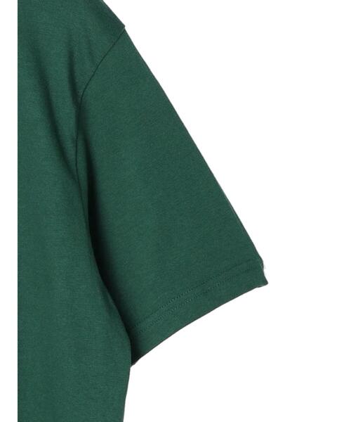 CRAFT STANDARD BOUTIQUE(クラフトスタンダードブティック)の「【別注】LA LIGHT MEAL「BROADSTREET」 *(Tシャツ/カットソー・メンズ・グリーン/ホワイト・LL/M/L)」の14枚目の写真