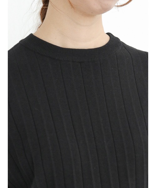 Te chichi(テチチ)の「総針プリーツニット(ニット/セーター・レディース・パープル/ブラック/ベージュ・フリ-)」の12枚目の写真