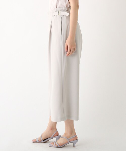 index（インデックス）の「◆MERMAID LINEC ドビークロップドワイドパンツ【WEB限定】（その他パンツ・レディース・ライトグレー/ブラック/ブルー・36/38/40/42）」の5枚目の写真