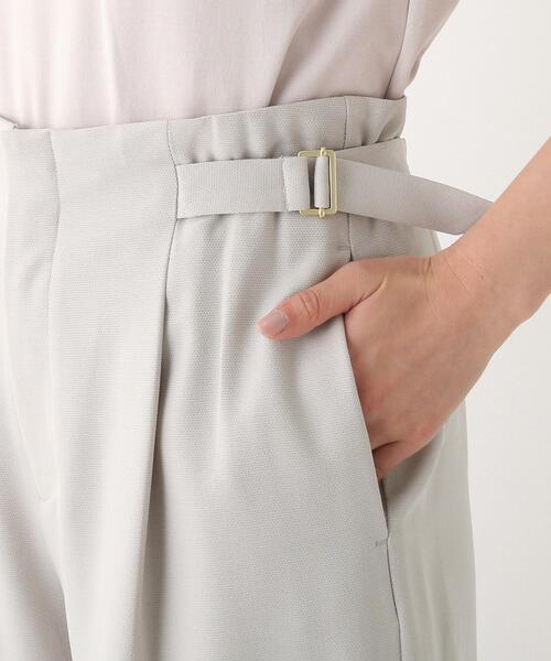 index（インデックス）の「◆MERMAID LINEC ドビークロップドワイドパンツ【WEB限定】（その他パンツ・レディース・ライトグレー/ブラック/ブルー・36/38/40/42）」の7枚目の写真