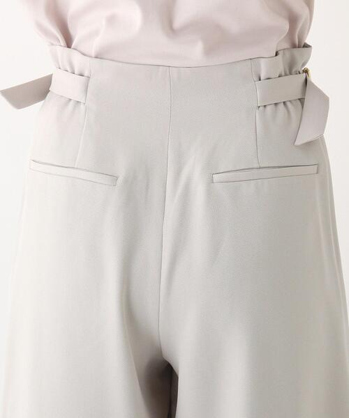 index（インデックス）の「◆MERMAID LINEC ドビークロップドワイドパンツ【WEB限定】（その他パンツ・レディース・ライトグレー/ブラック/ブルー・36/38/40/42）」の8枚目の写真