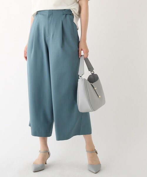 index（インデックス）の「◆MERMAID LINEC ドビークロップドワイドパンツ【WEB限定】（その他パンツ・レディース・ライトグレー/ブラック/ブルー・36/38/40/42）」の22枚目の写真