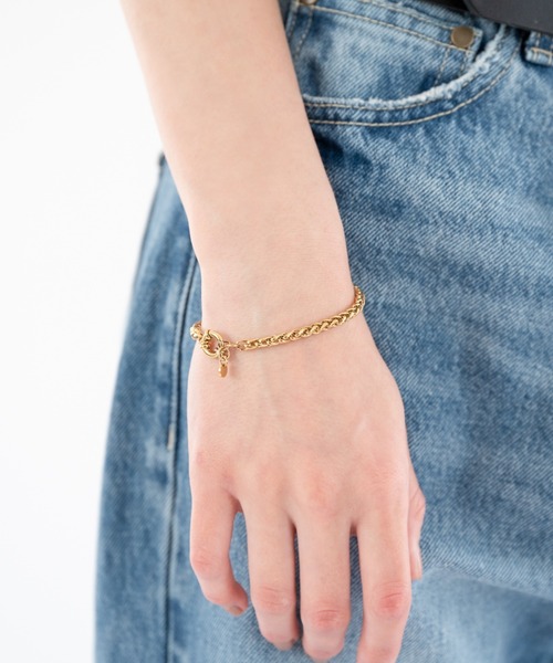 ALEXIA STAM（アリシアスタン）の「Rope Chain Bracelet /4mmロープブレスレット（ブレスレット・レディース・ゴールド・FREE）」の4枚目の写真