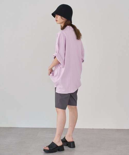 WHIMSIC（ウィムジック）の「【WHIMSIC】イーストステートビッグTEE（Tシャツ/カットソー・レディース・イエロー/グリーン/ピンク・FREE）」の21枚目の写真