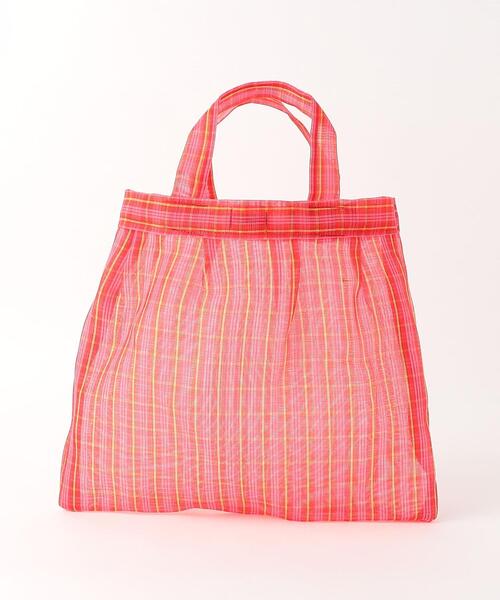 Stussy メッシュトートバッグ レッド Beach Shell Garment Dyed – Red