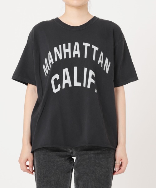 THE DAY ON THE BEACH(ザデイオンザビーチ)の「【THE DAY ON THE BEACH】CUT OFF T-SH:Tシャツ(Tシャツ/カットソー・レディース・ブラック/ブラック系その他/ナチュラル/グリーン系その他/ブラック系その他2・FREE)」の17枚目の写真