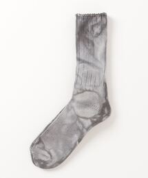 hobo（ホーボー）の「【hobo / ホーボー】 TIE-DYED CREW SOCKS C/N/PU（ソックス/靴下）」