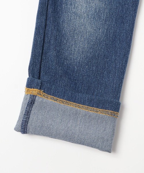 KP(ケーピー)の「リボンポケットのデニムニットパンツ(100~130cm)(デニムパンツ・キッズ・ネイビー・110cm/120cm/130cm)」の8枚目の写真