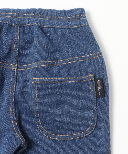 KP(ケーピー)の「リボンポケットのデニムニットパンツ(100~130cm)(デニムパンツ・キッズ・ネイビー・110cm/120cm/130cm)」の6枚目の写真