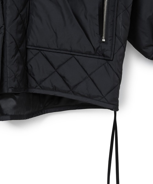 ADAM ET ROPE'（アダムエロペ）の「《ドラマ着用》【サステナブル】キルティングブルゾン（ブルゾン・レディース・ブラック/ホワイト系その他5・FREE）」の15枚目の写真