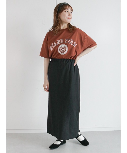 ehka sopo（エヘカソポ）の「しぼしぼカットペンシルスカート（スカート・レディース・グリーン/ブラウン/ブラック・ﾌﾘ-）」の21枚目の写真