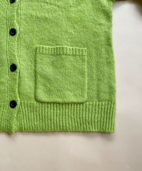 ＪＵＧＬＡＮＳ（ユグランス）の「☆ ふわっと柔らか。起毛モヘアタッチルーズカーディガン　162704（カーディガン/ボレロ・レディース・ブラック/オレンジ/ピンク/ライトグリーン/ブルー・FREE）」の11枚目の写真