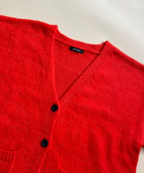 ＪＵＧＬＡＮＳ（ユグランス）の「☆ ふわっと柔らか。起毛モヘアタッチルーズカーディガン　162704（カーディガン/ボレロ・レディース・ブラック/オレンジ/ピンク/ライトグリーン/ブルー・FREE）」の18枚目の写真