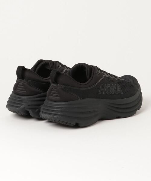 HOKA（ホカ）の「HOKA ONE ONE / ホカ オネオネ　BONDI 8 ボンダイ 8（スニーカー・メンズ・ブラック・8/10/9）」の2枚目の写真