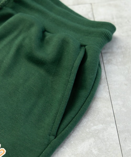 NYLAUS（ナイラス）の「ロゴプリント ワイド スウェットイージーパンツ（スウェットパンツ・メンズ・ブラック/ネイビー/グリーン/杢グレー/オートミール・LL/L/M）」の21枚目の写真