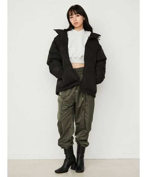 CALNAMUR(カルナムール)の「ナイロンカラーパンツ(その他パンツ・レディース・カーキ/オレンジ・FREE)」の7枚目の写真