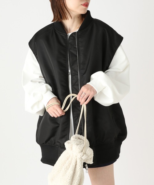 Heather(ヘザー)の「刺繍ロゴスウェットプルオーバー 166436(スウェット・レディース・オフホワイト/ネイビー/ブラック・FREE)」の12枚目の写真