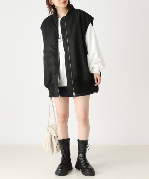 Heather(ヘザー)の「刺繍ロゴスウェットプルオーバー 166436(スウェット・レディース・オフホワイト/ネイビー/ブラック・FREE)」の17枚目の写真