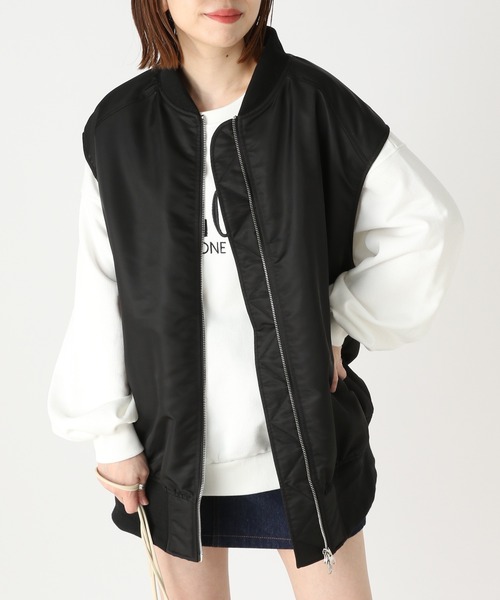 Heather(ヘザー)の「刺繍ロゴスウェットプルオーバー 166436(スウェット・レディース・オフホワイト/ネイビー/ブラック・FREE)」の11枚目の写真