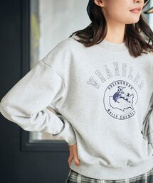 【Wrangler(ラングラー)別注】カレッジロゴがポイント!裏毛プルオーバー