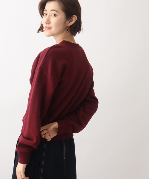 トレーナー スウェット 「Wrangler（ラングラー）別注」カレッジロゴがポイント！裏毛プルオーバー レディース Wrangler（ラングラー）別注】カレッジロゴがポイント！裏毛プル