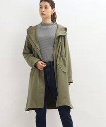 SHOO・LA・RUE | ピーチ起毛ミリタリーコート(その他アウター)