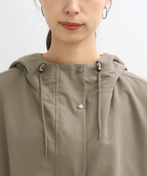 SHOO・LA・RUE（シューラルー）の「◆【理想のライトアウター！】柔らかタッチ ミリタリーコート（その他アウター・レディース・ブラック/オリーブ/ブラウン系その他・02/03/04/05）」の15枚目の写真