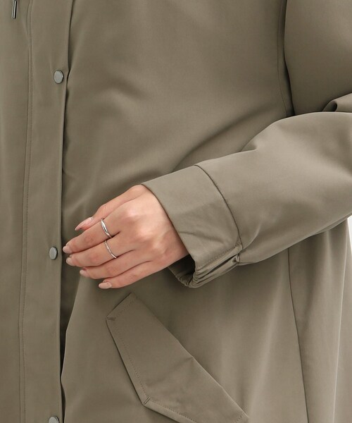 SHOO・LA・RUE（シューラルー）の「◆【理想のライトアウター！】柔らかタッチ ミリタリーコート（その他アウター・レディース・ブラック/オリーブ/ブラウン系その他・02/03/04/05）」の9枚目の写真