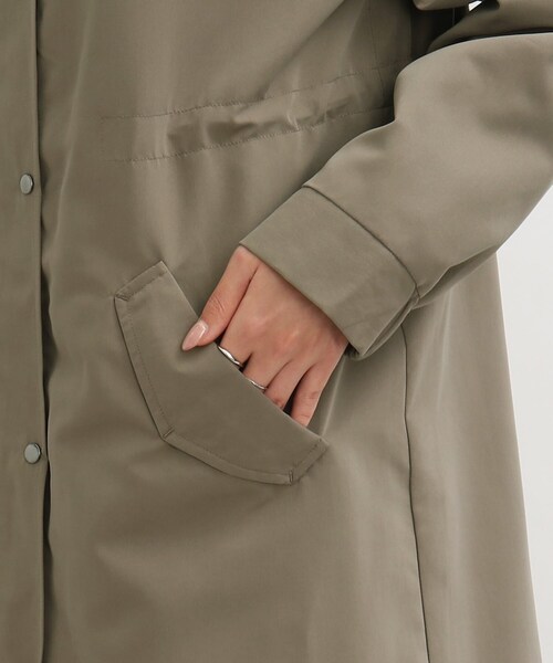 SHOO・LA・RUE（シューラルー）の「◆【理想のライトアウター！】柔らかタッチ ミリタリーコート（その他アウター・レディース・ブラック/オリーブ/ブラウン系その他・02/03/04/05）」の12枚目の写真