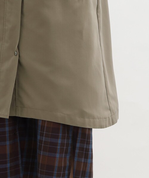 SHOO・LA・RUE（シューラルー）の「◆【理想のライトアウター！】柔らかタッチ ミリタリーコート（その他アウター・レディース・ブラック/オリーブ/ブラウン系その他・02/03/04/05）」の18枚目の写真