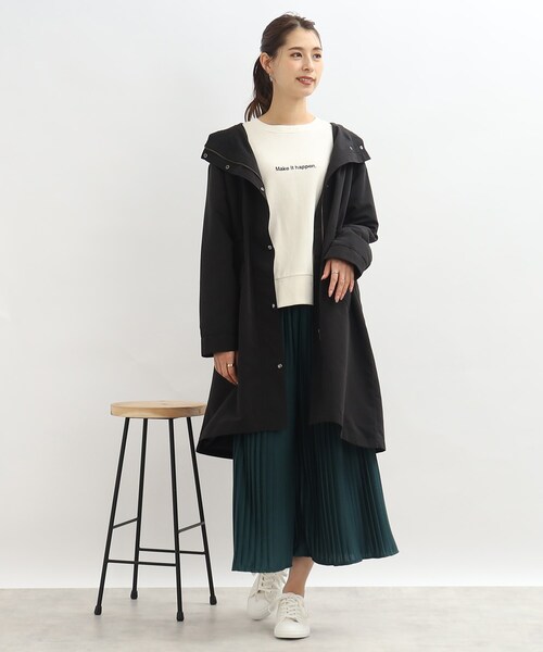 SHOO・LA・RUE（シューラルー）の「◆【理想のライトアウター！】柔らかタッチ ミリタリーコート（その他アウター・レディース・ブラック/オリーブ/ブラウン系その他・02/03/04/05）」の10枚目の写真