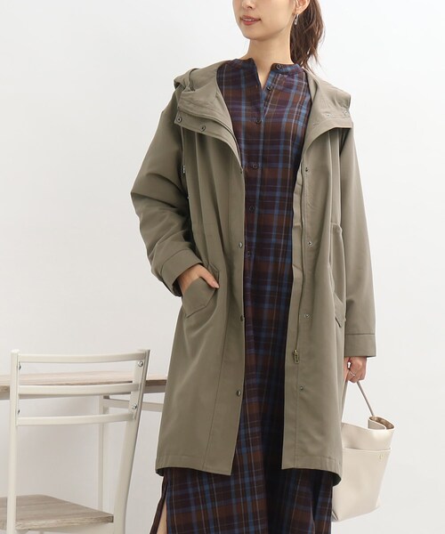 SHOO・LA・RUE（シューラルー）の「◆【理想のライトアウター！】柔らかタッチ ミリタリーコート（その他アウター・レディース・ブラック/オリーブ/ブラウン系その他・02/03/04/05）」の11枚目の写真