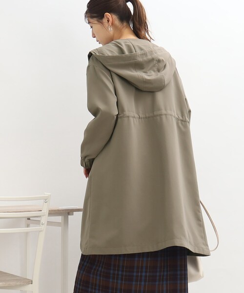 SHOO・LA・RUE（シューラルー）の「◆【理想のライトアウター！】柔らかタッチ ミリタリーコート（その他アウター・レディース・ブラック/オリーブ/ブラウン系その他・02/03/04/05）」の21枚目の写真