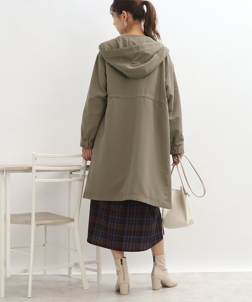 SHOO・LA・RUE（シューラルー）の「◆【理想のライトアウター！】柔らかタッチ ミリタリーコート（その他アウター・レディース・ブラック/オリーブ/ブラウン系その他・02/03/04/05）」の8枚目の写真