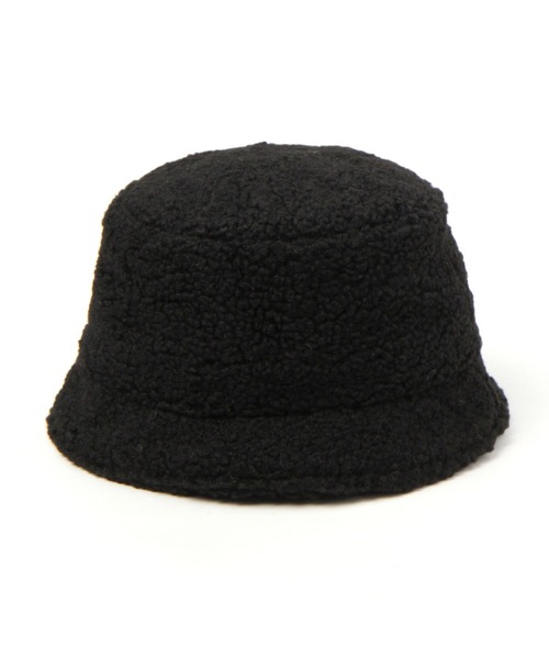 LAKOLE(ラコレ)の「ボアバケットハット / 353297(ハット・レディース・ブラック/ベージュ・FREE)」の11枚目の写真