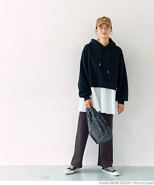 coca(coca)(コカ)の「Rロゴキャップ(キャップ・レディース・ブラック/キャメル・ONE SIZE)」の11枚目の写真