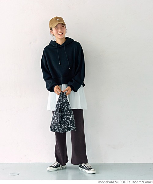 coca(coca)(コカ)の「Rロゴキャップ(キャップ・レディース・ブラック/キャメル・ONE SIZE)」の13枚目の写真