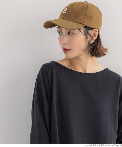 coca(coca)(コカ)の「Rロゴキャップ(キャップ・レディース・ブラック/キャメル・ONE SIZE)」の14枚目の写真
