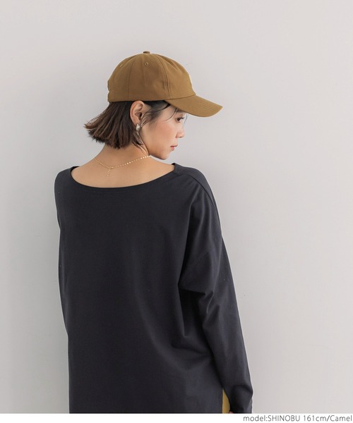 coca(coca)(コカ)の「Rロゴキャップ(キャップ・レディース・ブラック/キャメル・ONE SIZE)」の15枚目の写真
