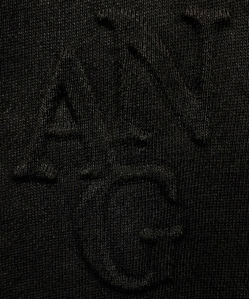 ANDGEEBEE（アンジービー）の「スウェットフーディーワンピ（ワンピース・レディース・アイボリー/ブラック・MEDIUM）」の4枚目の写真