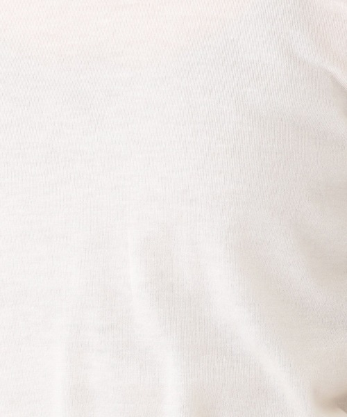 e/rm（イーアールエム）の「【e/rm】カシミヤシルクジャージタートルネック（Tシャツ/カットソー・レディース・ブラック/ライトグレー/オフホワイト/ブラウン・FREE）」の12枚目の写真