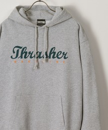 【THRASHER/スラッシャー】TH Since 1981SW スクリプトロゴフーディ/プルパーカー/ユニセックス