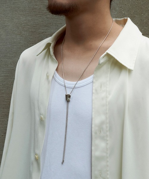 GOLDY（ゴールディ）の「ループ タイイング メタル ネックレス（ネックレス・メンズ・ゴールド/シルバー系その他/ゴールド系その他/シルバー・FREE）」の20枚目の写真