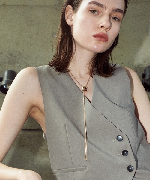 GOLDY（ゴールディ）の「ループ タイイング メタル ネックレス（ネックレス・メンズ・ゴールド/シルバー系その他/ゴールド系その他/シルバー・FREE）」の21枚目の写真