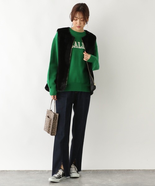 GLOBAL WORK（グローバルワーク）の「マルチWAYロングコート/295899（ダッフルコート・レディース・ベージュ/ブラック・FREE）」の16枚目の写真